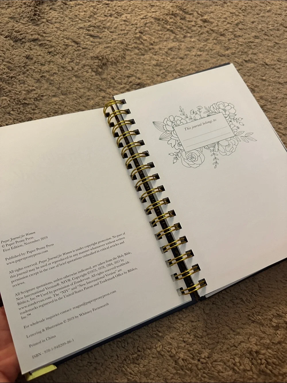 Prayer Journal
